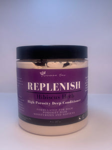 REPLENISH: Hibiscus Herb Deep Conditioner (High Porosity)